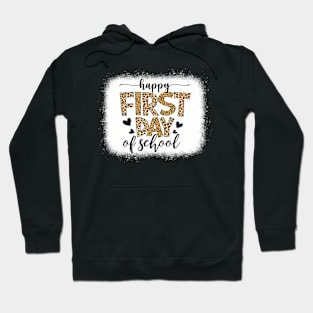 Retro  First Day of School Teacher Back to School Hoodie